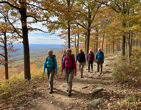 Overlook Mountain trail
